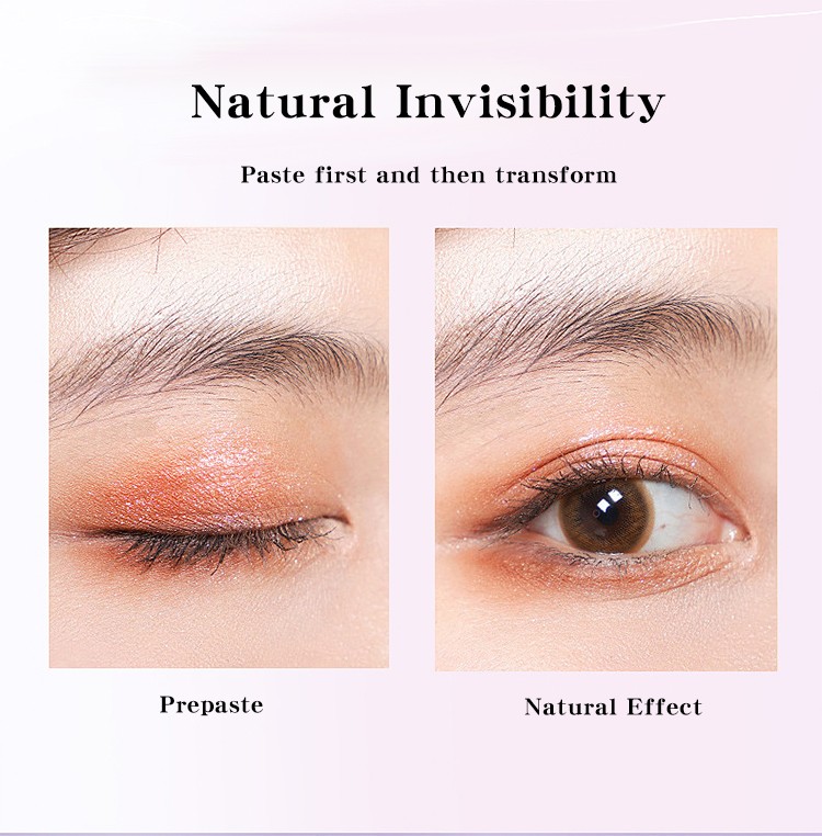 LMLTOP Beauty Tools Cosmetics Waterproof And Sweat Natural Skin Makeups Double Eyelid Tape Invisible Traceless Sticker A489 A490