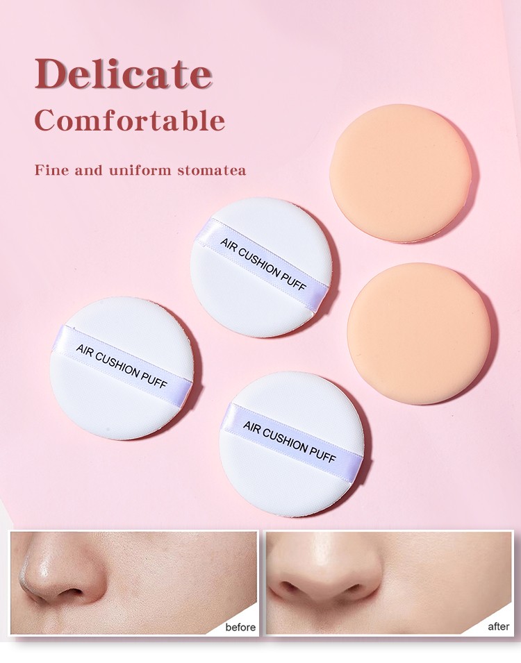 LMLTOP OEM Wholesale 2pcs Non-Latex Air Cushion Puff High Quality Makeup Sponge Foundation Powder Puff Private Label A80267