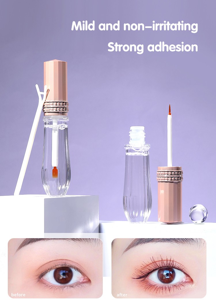 LMLTOP Transparent Invisible Glue Waterproof Eyelash Extensions Eyelash Extension Glue Low Humidity Good Viscosity SY021