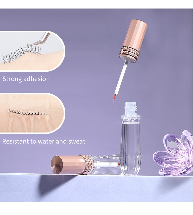 LMLTOP Transparent Invisible Glue Waterproof Eyelash Extensions Eyelash Extension Glue Low Humidity Good Viscosity SY021