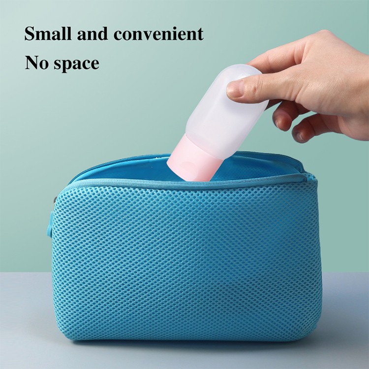 LMLTOP 3pcs 30ml Plastic Empty Bottle Flip-Open Squeeze Bottle Portable Small Capacity Empty Shampoo Bottles SY711