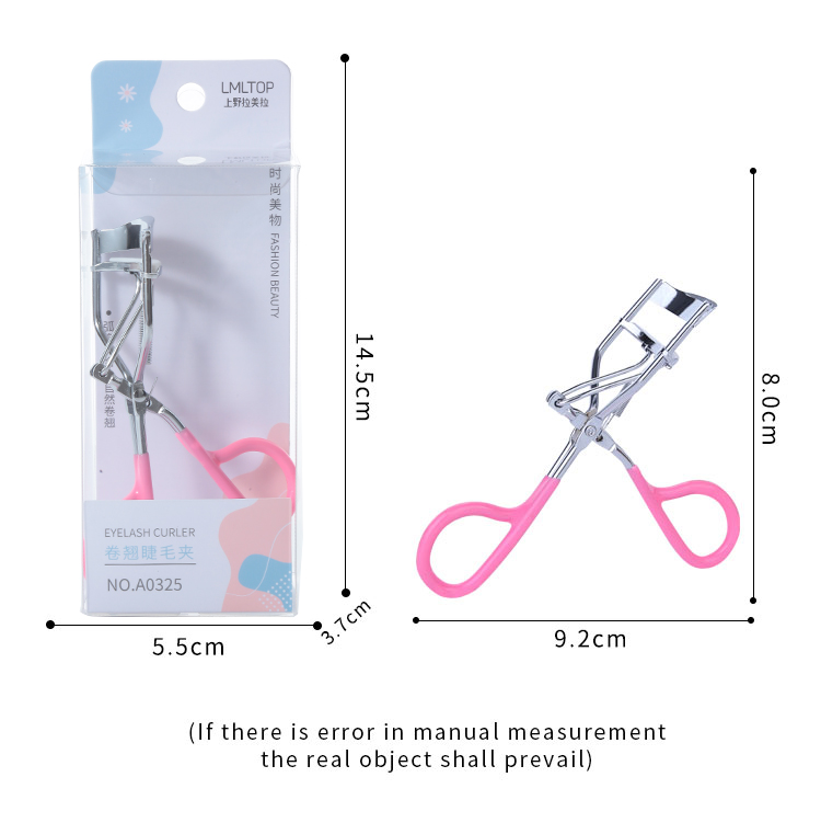 LMLTOP 1pcs Private Label Eye Lash Makeup Tools Wholesale Spring Stainless Steel Abs Small Eyelash Curler A0325