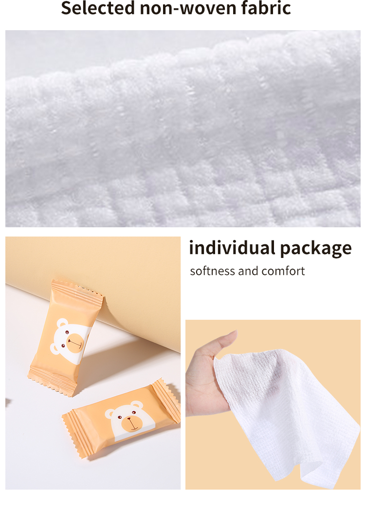 Lameila 10pcs Independent Packing Compressed Towel Disposable Compressed Towel Upset Compressed Face Towel Disposable D0908