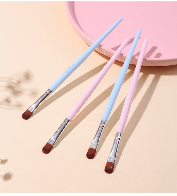 LMLTOP 1pcs Private Label Cosmetic Brush High Quality Eyeshadow Brushes Single Nylon Makeup Brush Makeup Manufacturers B0478