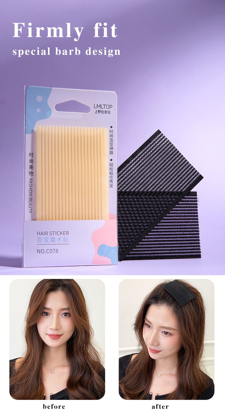 LMLTOP Factory Wholesale Professional 2pcs Salon Hair Beauty Tools Colorful Nylon Hair Hold Sheet For Lady Private Label C078