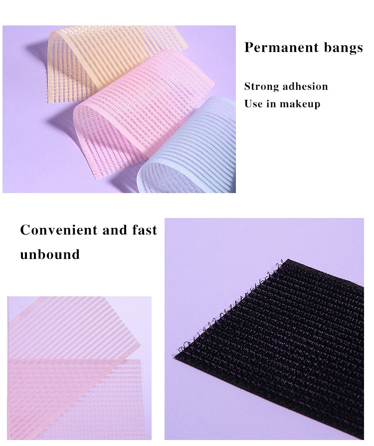 LMLTOP Factory Wholesale Professional 2pcs Salon Hair Beauty Tools Colorful Nylon Hair Hold Sheet For Lady Private Label C078
