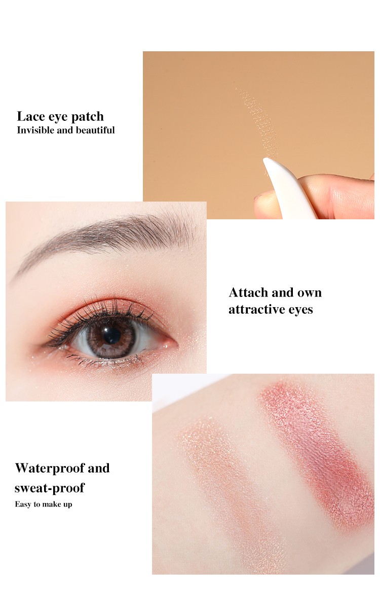 LMLTOP Low Price OEM Cosmetic Tools Waterproof Double Eyelid Tape Invisible Double Eyelid Sticker Double Eyelid Glue A0556-8