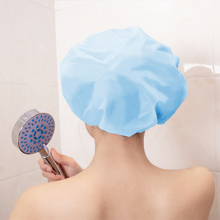 LMLTOP Low Price Wholesale Cap Shower Caps For Women Waterproof Large Shower Cap Customizable C0864
