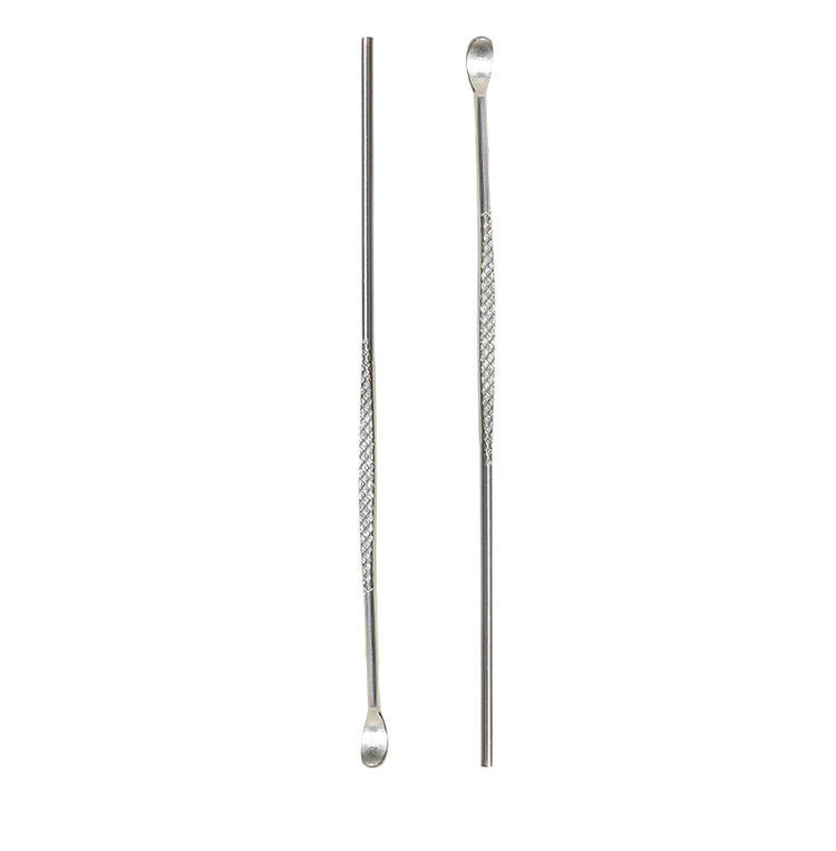 LMLTOP Professional Single Non-Slip Handle Ear Wax Removal Stainless Steel Ear Cleaner Earpick Safe Curette B0762