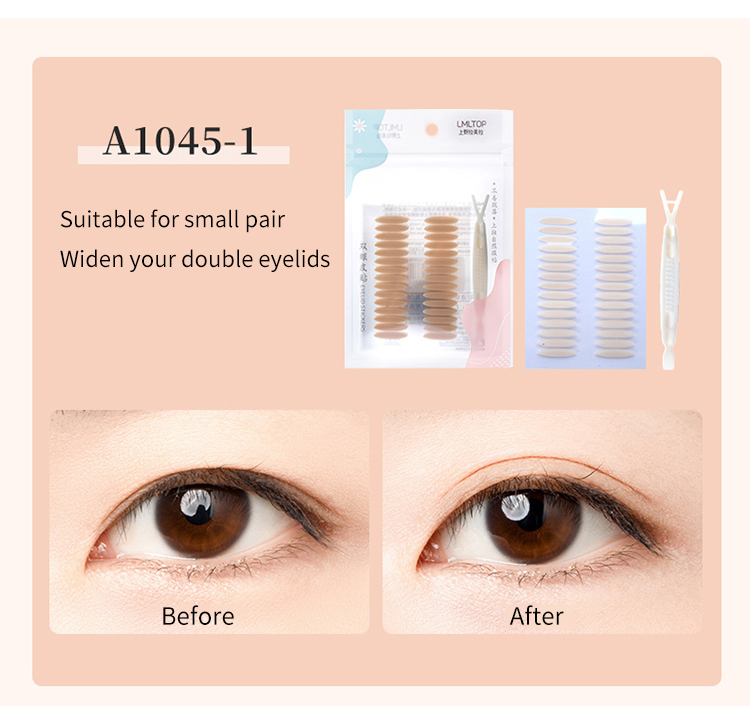 LMLTOP Cosmetics Makeups Waterproof And Sweat Beauty Tools Natural Skin Double Eyelid Tape Invisible Traceless Sticker A1045-7