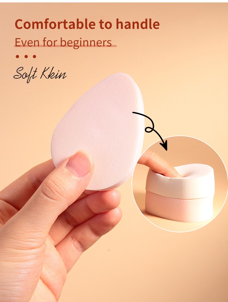 LMLTOP 4pcs Makeup Puff High Quality Latex Free Sponge Foundation Sponge For Makeup Soft Facial Private Label A79935