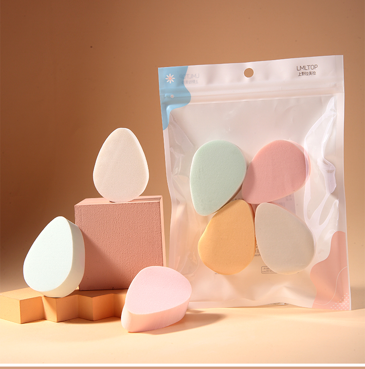 LMLTOP 4pcs Makeup Puff High Quality Latex Free Sponge Foundation Sponge For Makeup Soft Facial Private Label A79935