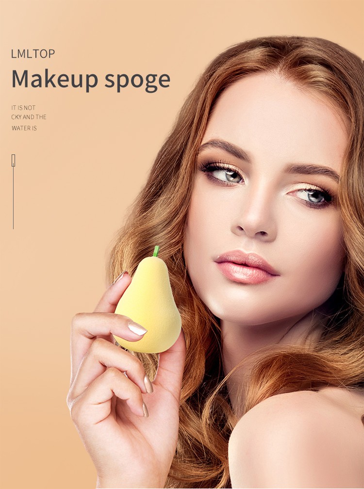 LMLTOP Beauty Tools Beauty Sponge Blender Fruit Molding Make Up Sponge Sponge Makeup Blender With Box A80271 A80276