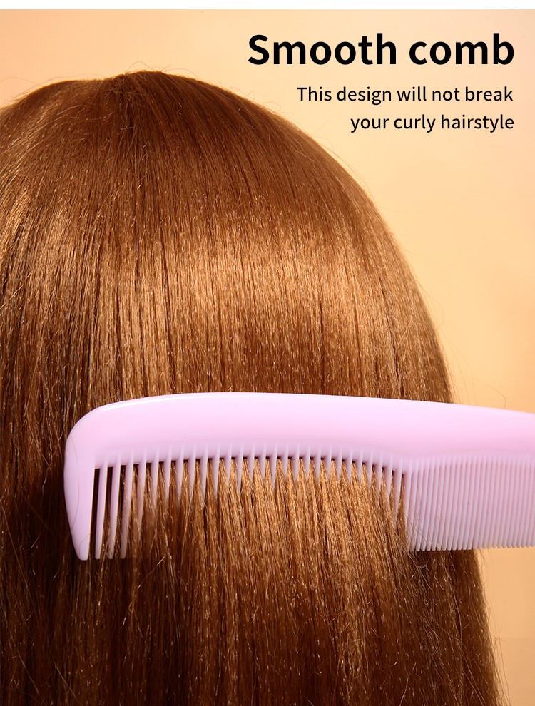 LMLTOP High Quality Plastic Hair Combs For Women Cutting Combs Hair Salon Barber Combs Custom SY740