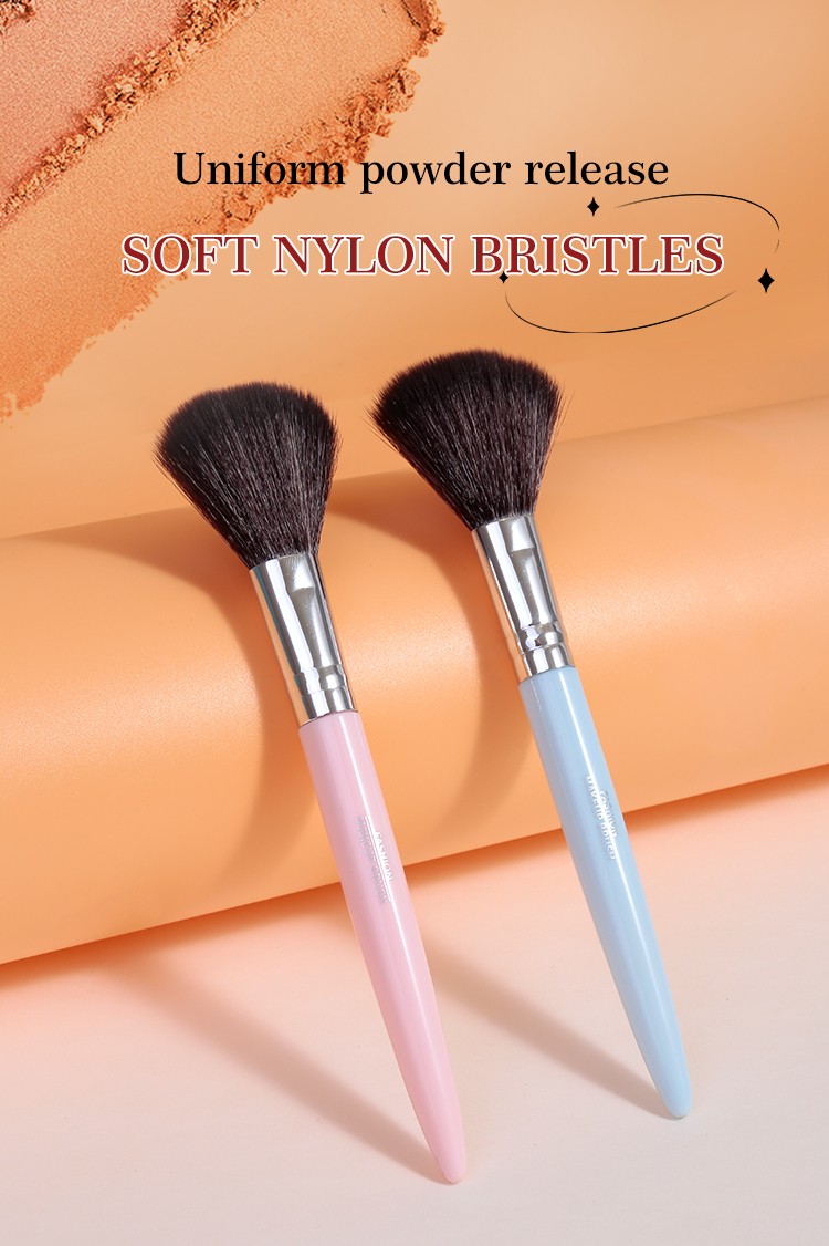 LMLTOP Single Wholesale Makeup Brushes Blusher Nylon Make Up Brush Custom Logo Brushes Beauty Tool Make Up Professional B0474