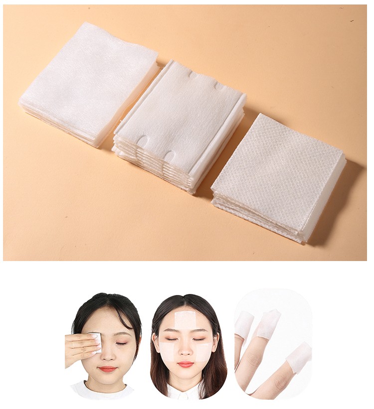 LMLTOP 6pcs Travel Face Care Skin Care Tools Individual Packaging Cotton Swab Portable Cotton Pad Makeup Puff B371