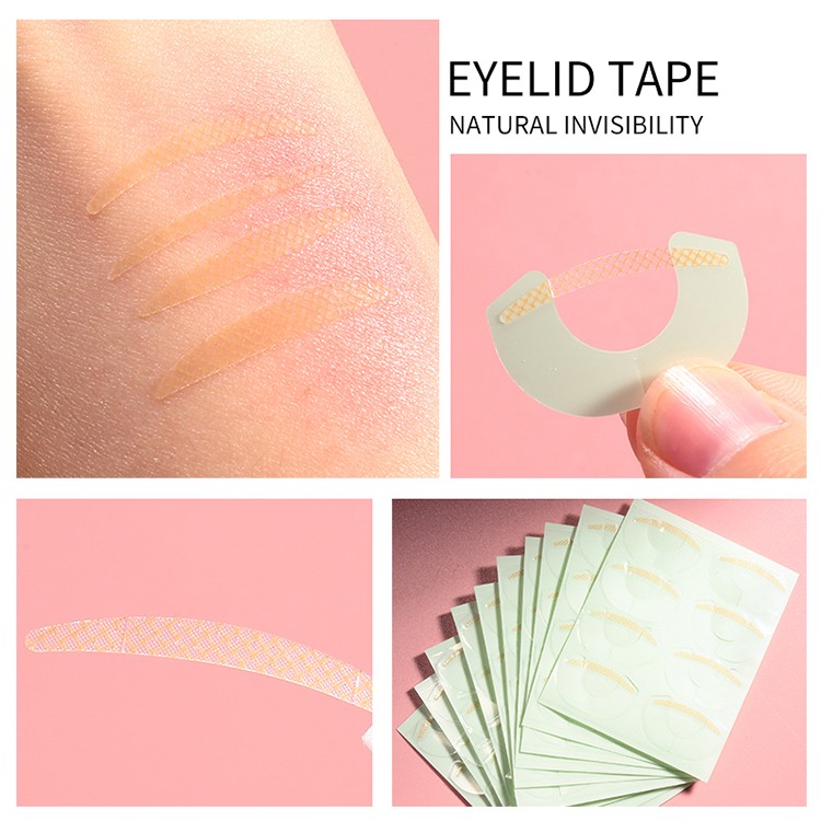 LMLTOP Cosmetics Makeups 80pcs Natural Invisible Double Eyelid Sticker Waterproof Double Eyelid Tape Easy To Use SY658-661