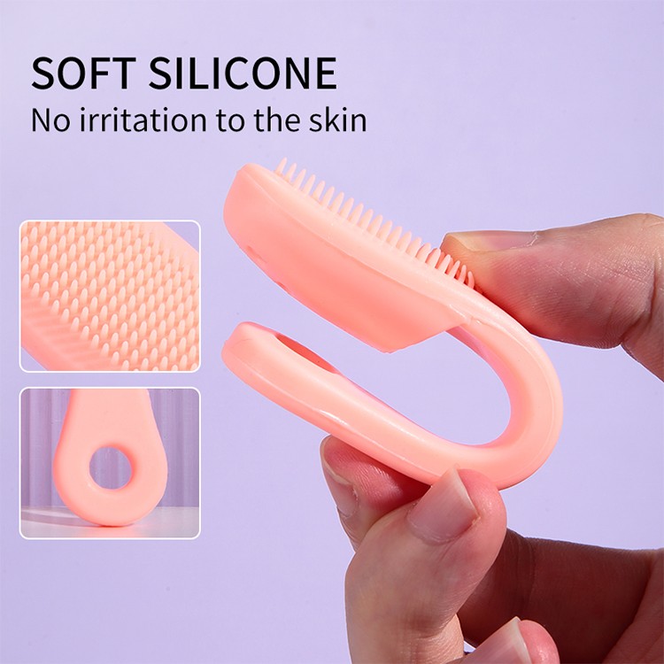 LMLTOP Face Care Deep Pore Cleansing Face Wash Brush Good Quality Silicone Cleansing Facial Cleaning Wash Brush C0377