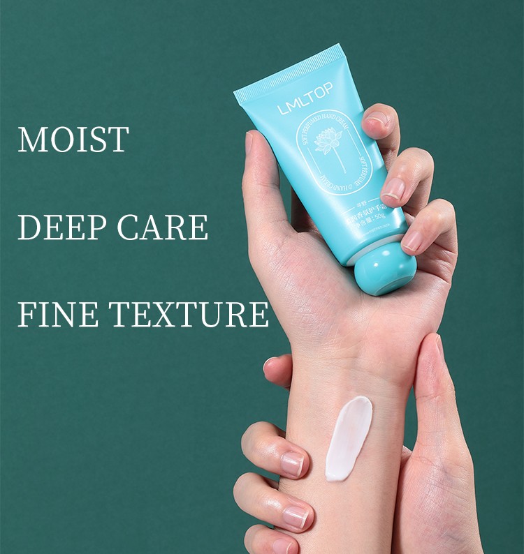 Private Label Hand Cream Skincare Essential Oil Whitening Moisturizing Anti-crack Flower Fragrance Hand Cream