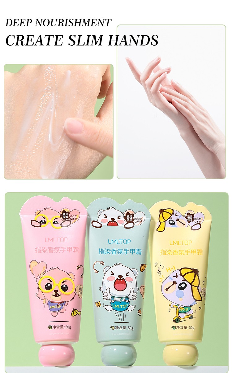 LMLTOP Nourishing Soothing Nail Growth Softening Whitening Luxury Hand Cream Organic Hand