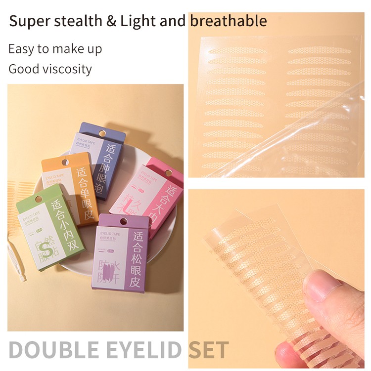 LMLTOP S M L Invisible Double Eyelid Sticker Different Size Double Eyelid Tape Double Eyelid Patch SY662-666