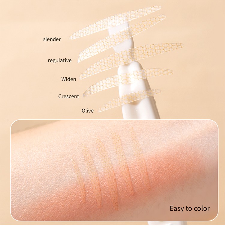 LMLTOP S M L Invisible Double Eyelid Sticker Different Size Double Eyelid Tape Double Eyelid Patch SY662-666