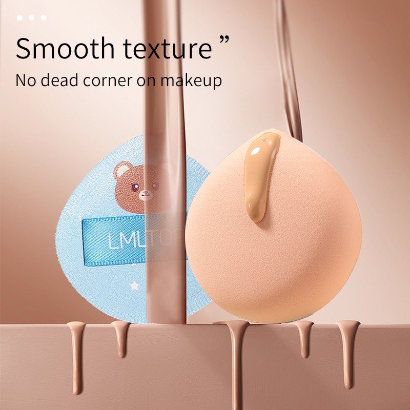 High Quality Marshmallow Sponge Thick Latex Free High Elastic Soft Facial Air Cushion Puff Makeup Sponge Fluffy Powder Puff