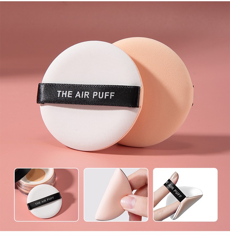 Lameila makeup puff custom pattern round Loose powder foundation powder puff sponge cosmetic makeup puff A80072