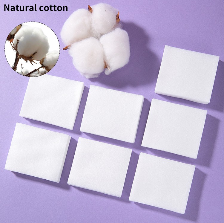 Disposable non-woven thin face clean cotton 800 pcs water-saving makeup remover cotton pad factory wholesale makeup cotton pad B227