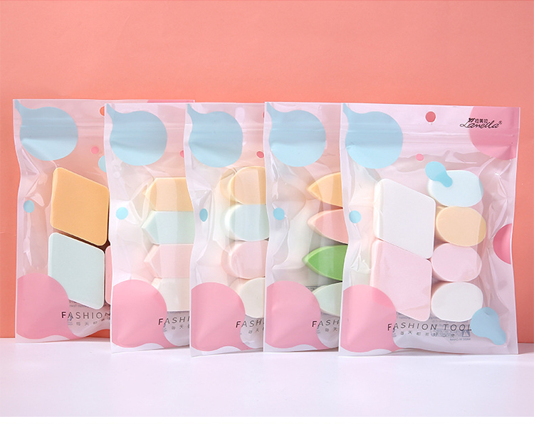 On Sale Factory Price LMLTOP 4pcs Makeup Puff Makeup Blender Sponge Sets Beauty Sponges A80234