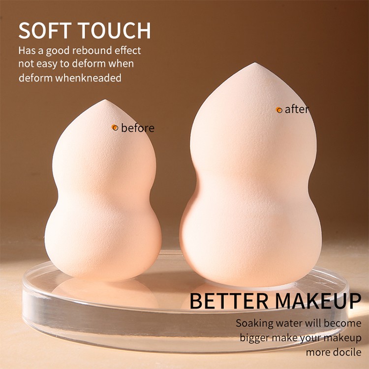 Top Sale Mulit Shape Color Christmas Makeup Sponge Latex Free Super Soft Beauty Sponge Custom Make Up Sponge Blender A79944-46-72