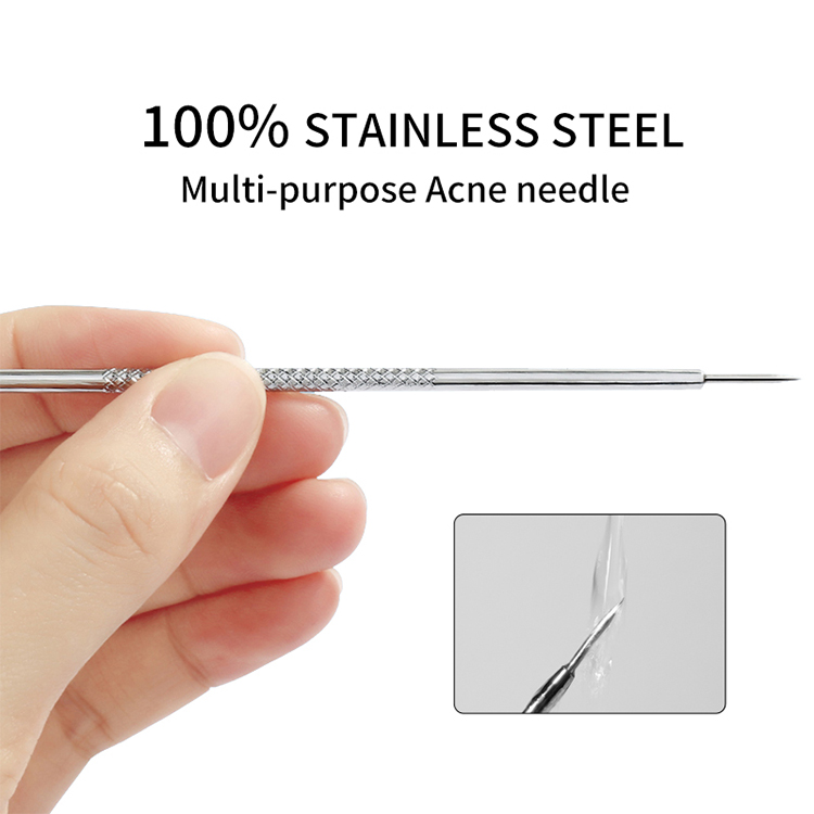 Lameila High quality makeup tools acne remover stainless steel acne tools blackhead acne needle B0731