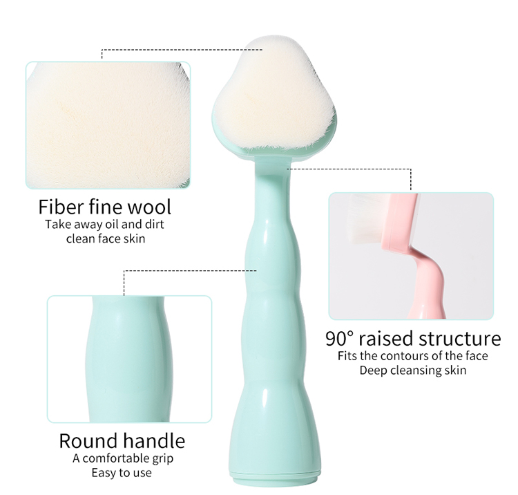 Lameila factory sale directly facial cleansing Brush face cleansing brush Massage Tool C0353