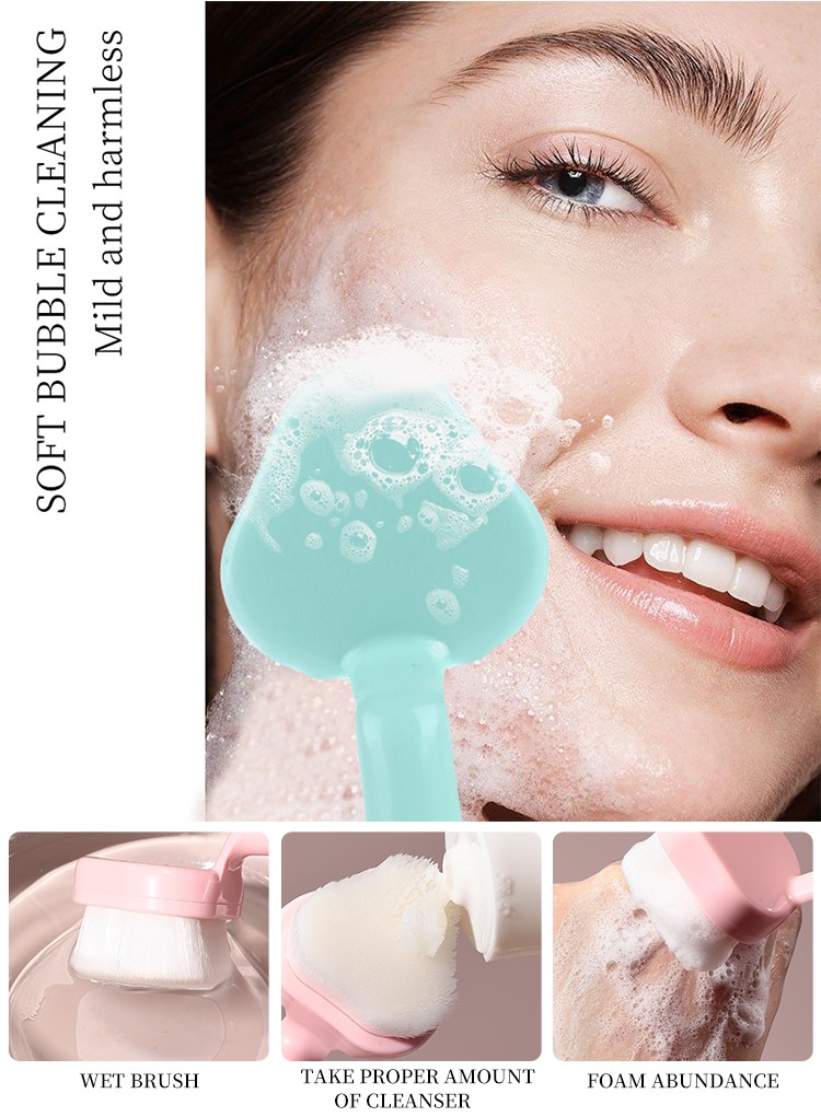 Lameila factory sale directly facial cleansing Brush face cleansing brush Massage Tool C0353