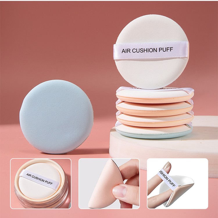 Lameila air cushion puff powder gourd shape beauty egg sponge set large pink latex free makeup sponge blender A79949