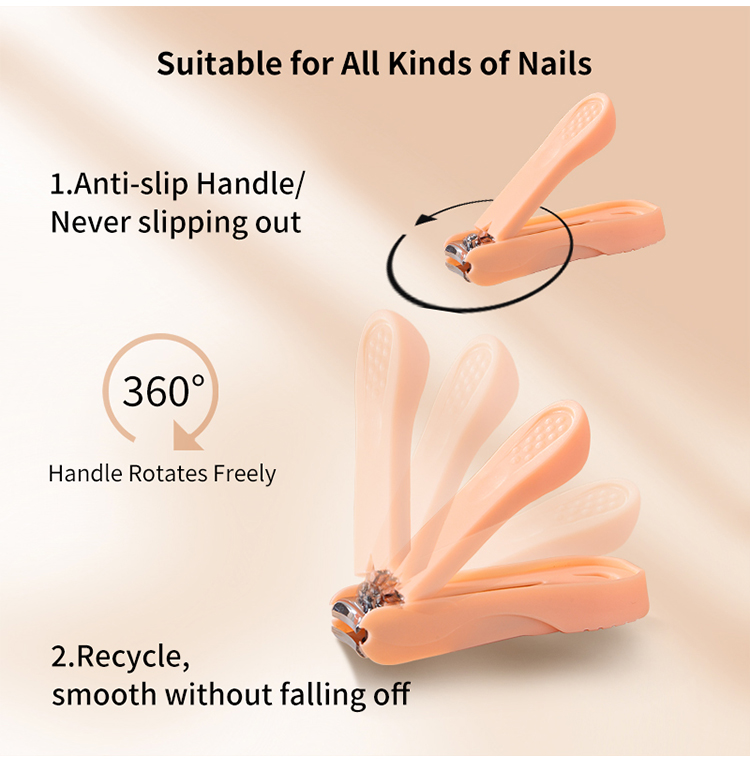 LMLTOP 2pcs nail kit professional manicure pedicure set nail clippers nail files manicure and pedicure set C0195