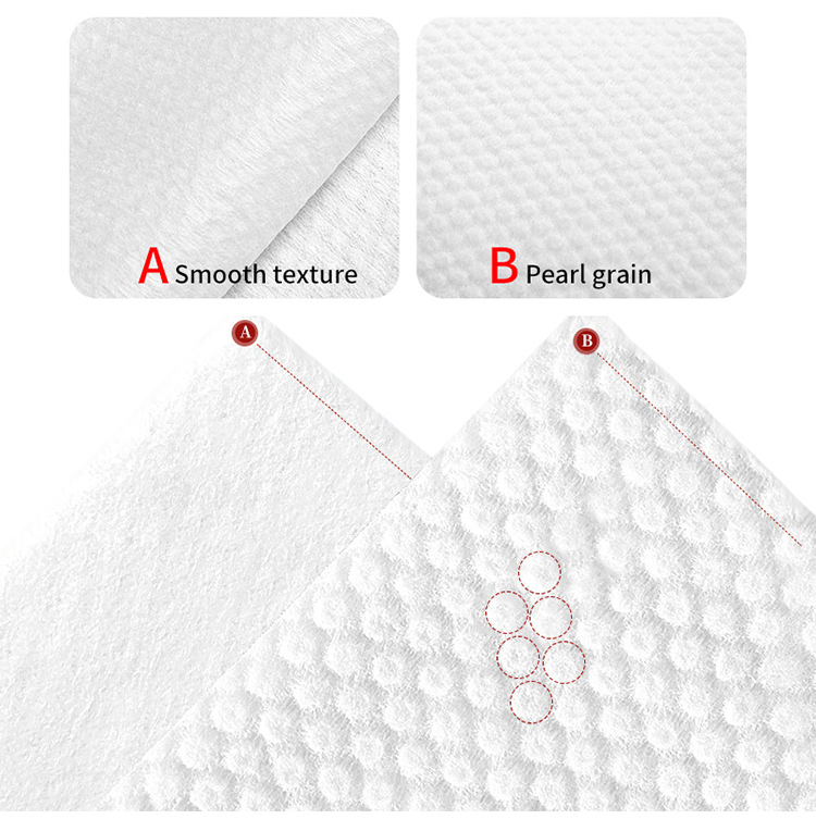 LMLTOP 100 200g reusable dual use of dry and wet clean skin towel cleansing towel custom logo clean face eco towels YV131 YV132