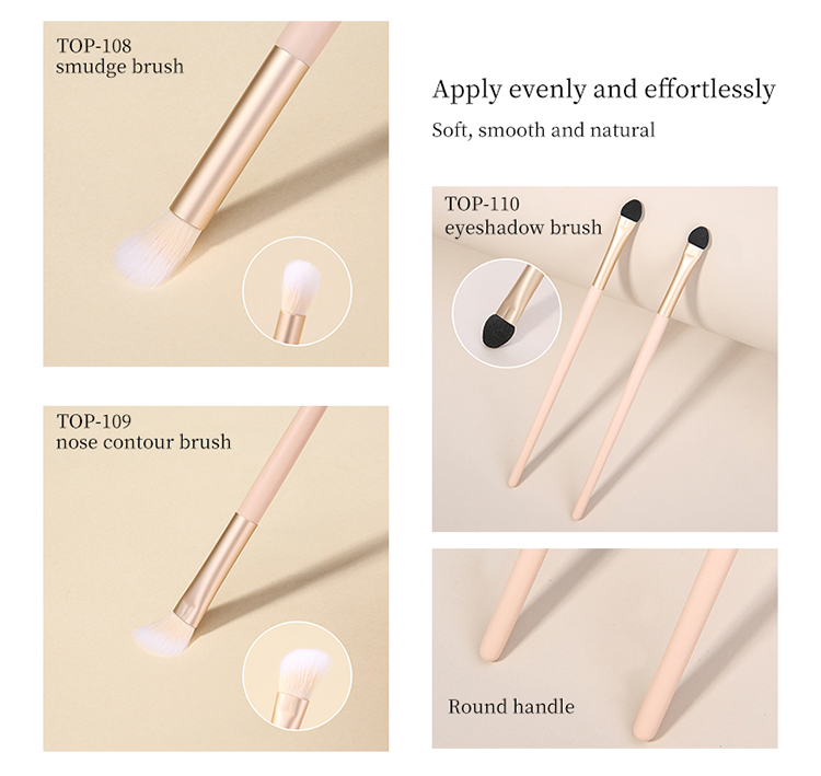 LMLTOP Fluffy eye shadow blending makeup brushes TOP-108 109 110 professional for eye shadow nasal shadow brush