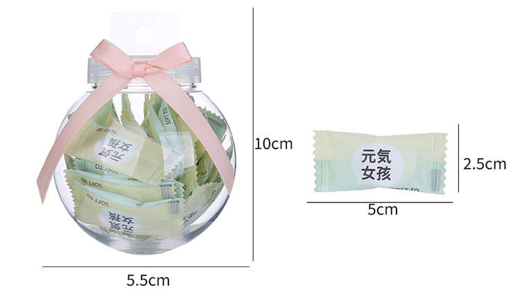 LMLTOP Disposable compressed facial towel cotton compressed disposable facial towel coin tissues soft towel compressed tablet