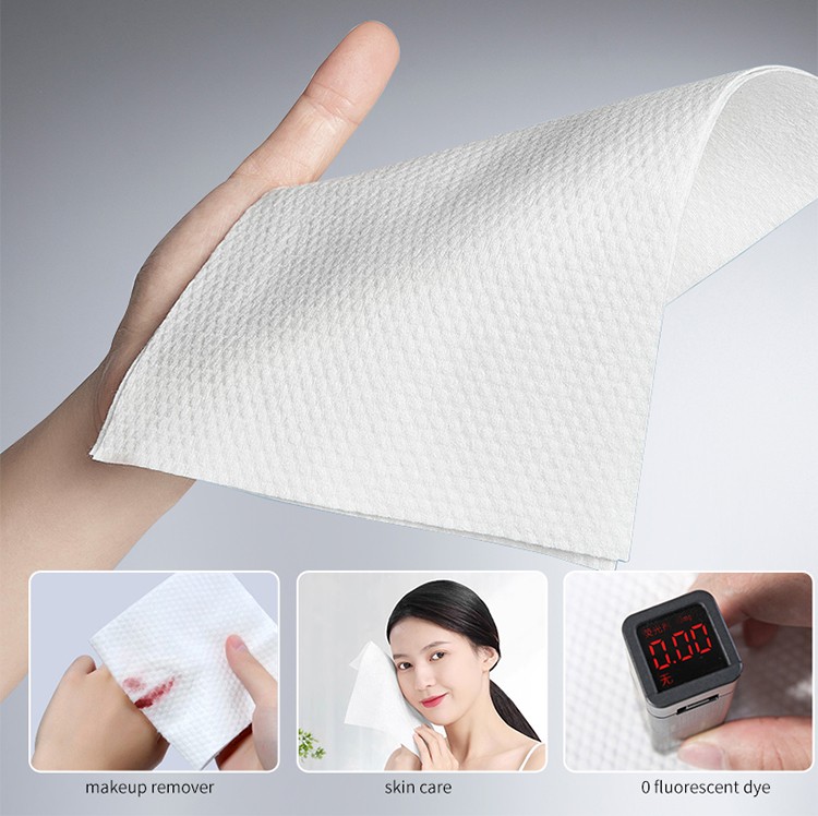 LMLTOP Portable pearl cotton 50pcs disposable facial cleansing microfiber towel pack to cleanse skin cleansing soft tissue SY440