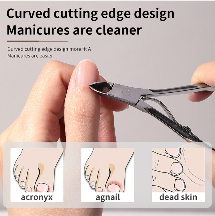 Lameila Stainless Steel Remove Dead Skin Manicure Tools Beauty Dead Skin Scissors H812