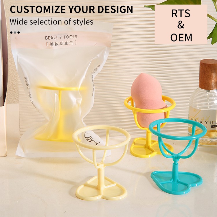 Cosmetic sponge blender holder wholesale make up sponge holder for drying puff B0968