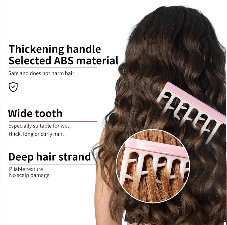 LMLTOP Low Price Hair Styling Tools Plastic Hair Comb High Quality Large Size Styling Comb SY700