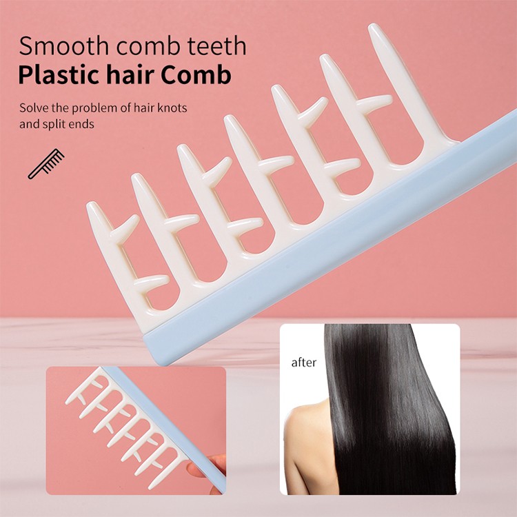 LMLTOP Low Price Hair Styling Tools Plastic Hair Comb High Quality Large Size Styling Comb SY700