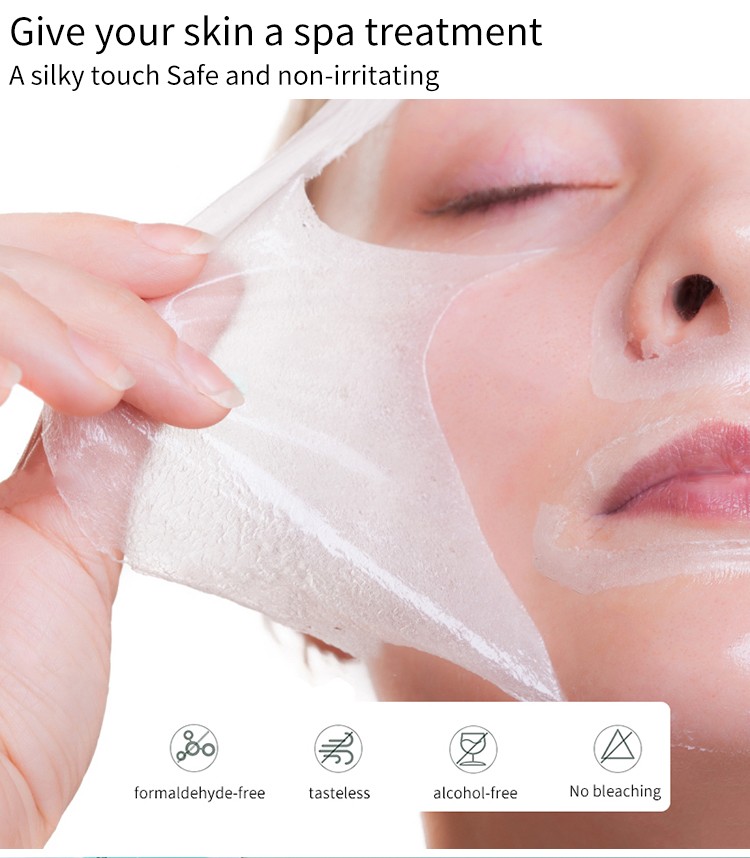 Private label DIY face mask nonwoven disposable compressed facial mask sheet D0865