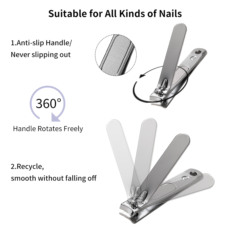 LMLTOP OEM Cartoon Nail Clipper Safe Kids Nail SY559 Cutter Trimmer Kit Sharp Stainless Steel Finger Toe Nail Cutting Tool