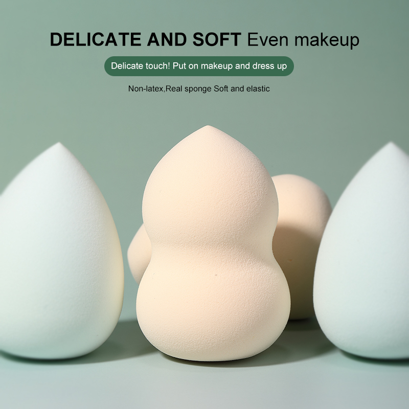 LMLTOP VN Beauty Egg Makeup Puff Set Top-025 Water-Drop High elasticity Strong water absorption Gourd Drop Powder Puff