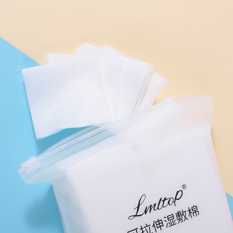 240sheets thin save water mesh stretchable wet compress cotton pad private label facial skin care cotton pad makeup remove SY401