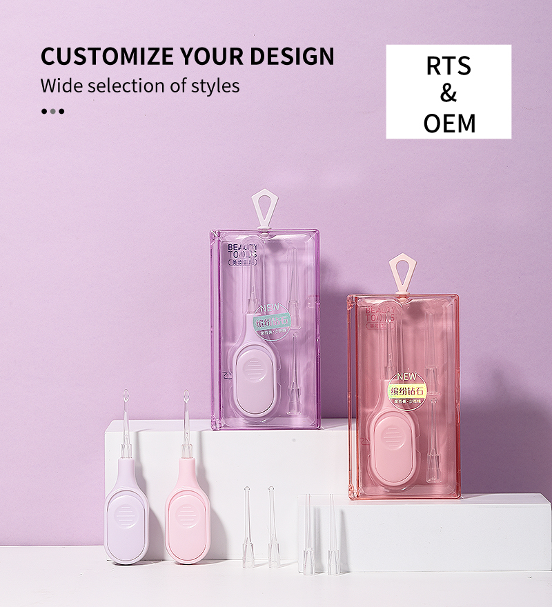 LMLTOP Reusable Ear Wax Removal Cleaner Pick Tools With Led Light For Children Adults SY547 Safety Easy Use Ear Picks With Light
