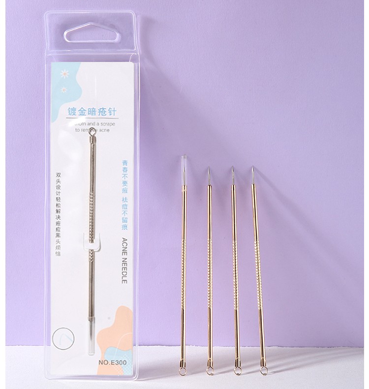 LMLTOP 1pc Wholesale Stainless Steel Acne Needle Set High Quality Blackhead Acne Needles Acne Blackhead Removal Needles E300
